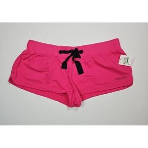 Calvin Klein Swimwear Womens Pink Swim Cover-Up Drawstring Shorts Size L/XL NWT
